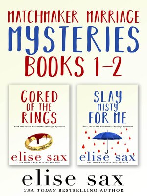 cover image of Matchmaker Marriage Mysteries Books 1-2